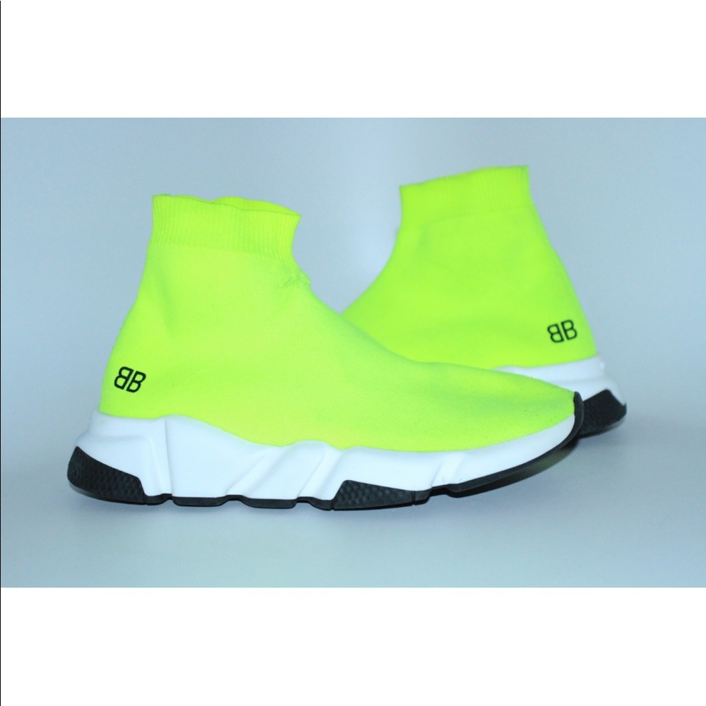 BALENCIAGA KIDS Logo Speed Trainers sz 2-2.5 33-34